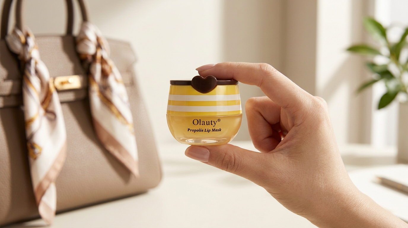 Take Bee Honey Pot Lip Balm with you everywhere, all day long